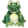 DolliBu Plush Frog Stuffed Animal - Soft Huggable Squat Green Frog, Adorable Playtime Frog Plush Toy, Cute Rain Forest Life Cuddle Gift for Kids