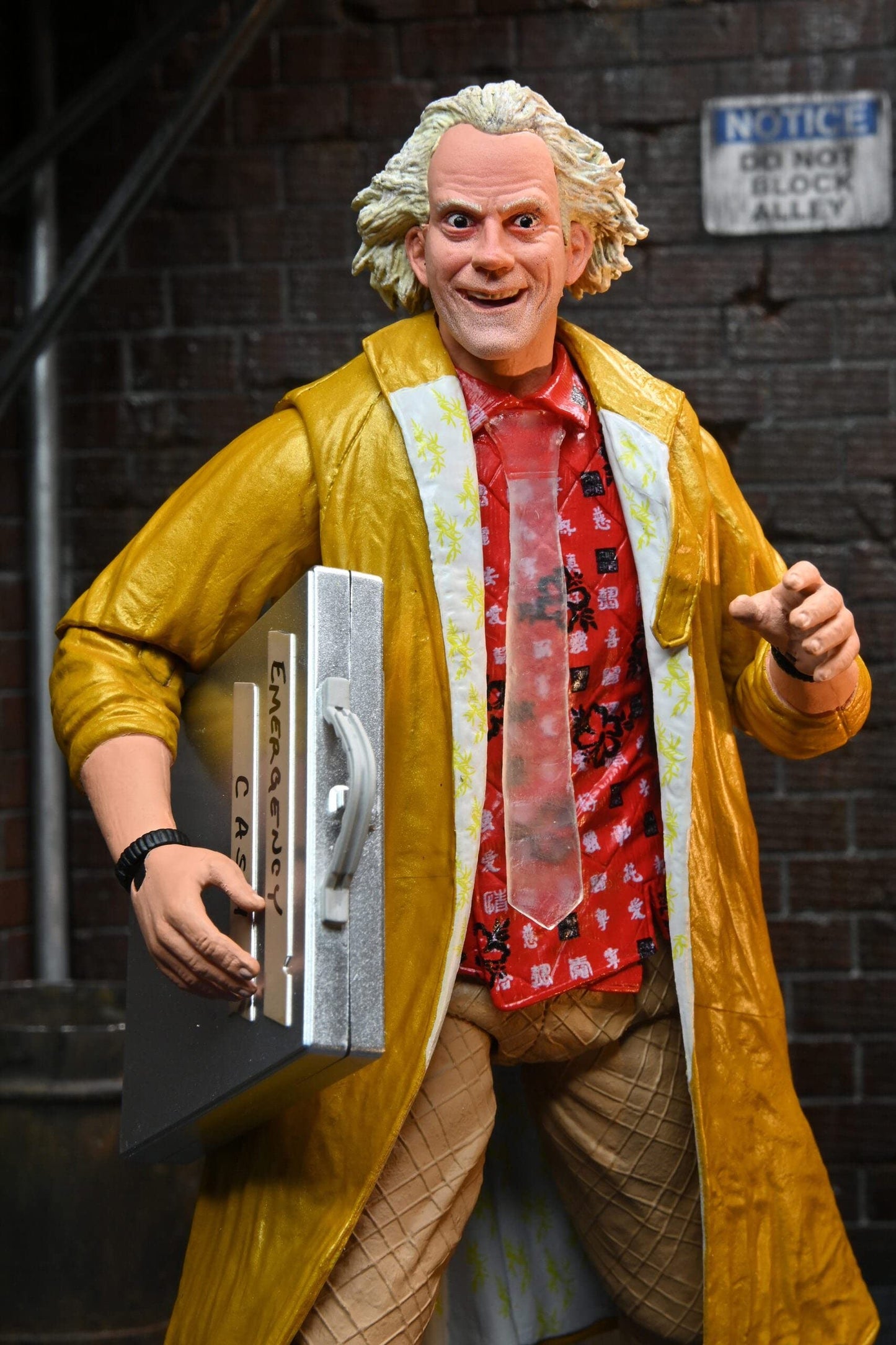 NECA Back to THE Future - Ultimate Doc Brown 2015 - Figurine articulée 18cm