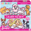 Barbie® Sewing Kit for Kids Ages 6-12 - Kids Sewing Kit | Sew Your Own Puppy & Kitten Felt Pet Stuffed Animal | Beginner Craft Gift for Girls