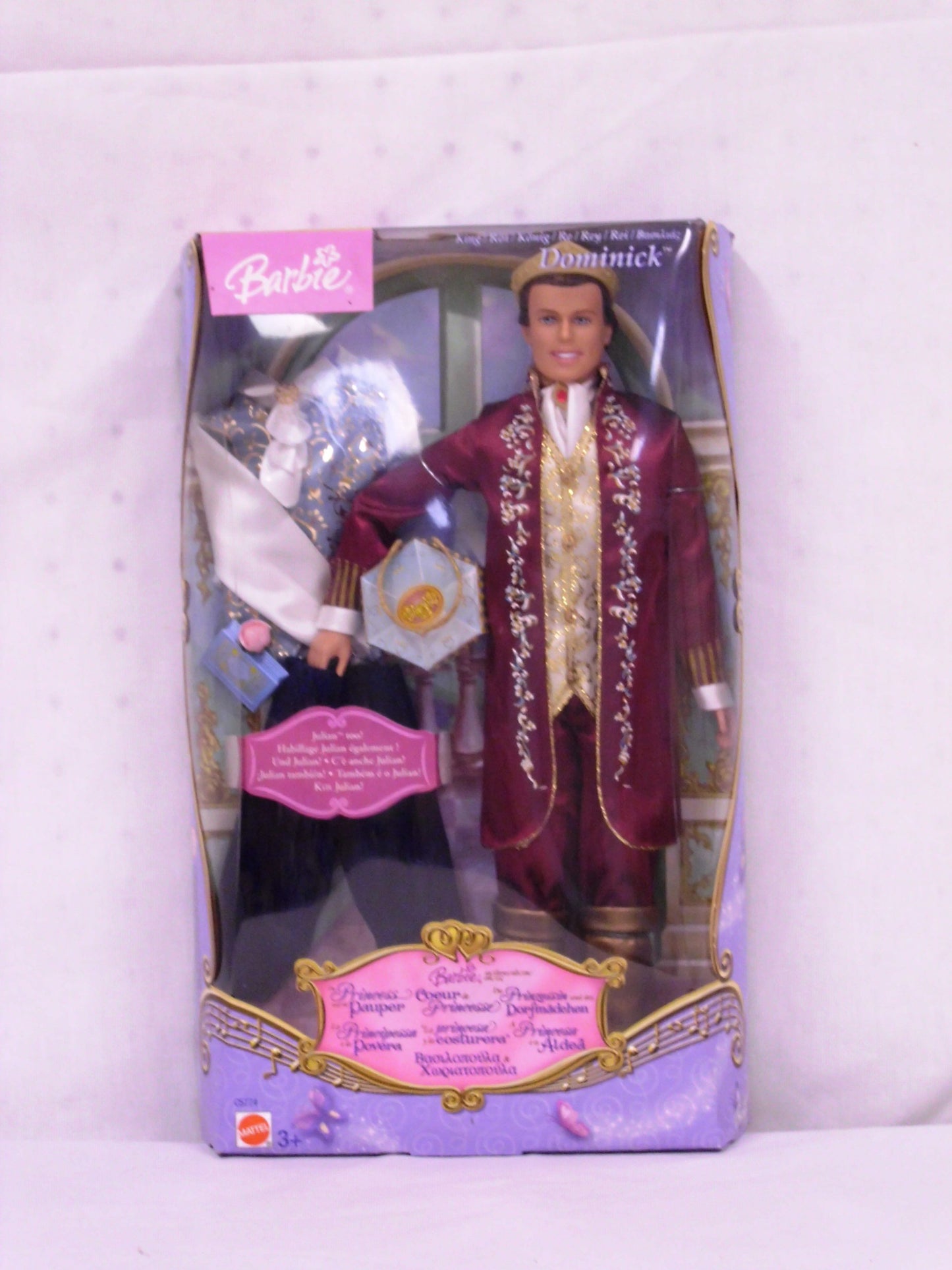 Ken as "Princess and the Pauper" King Dominick