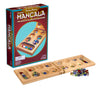 Pressman Mancala Board Game | Fun Classic Table for Adults & Kids | Includes 48 Glass Mancala Stones and Wood Hinged Playing Board | 2 Players, Ages