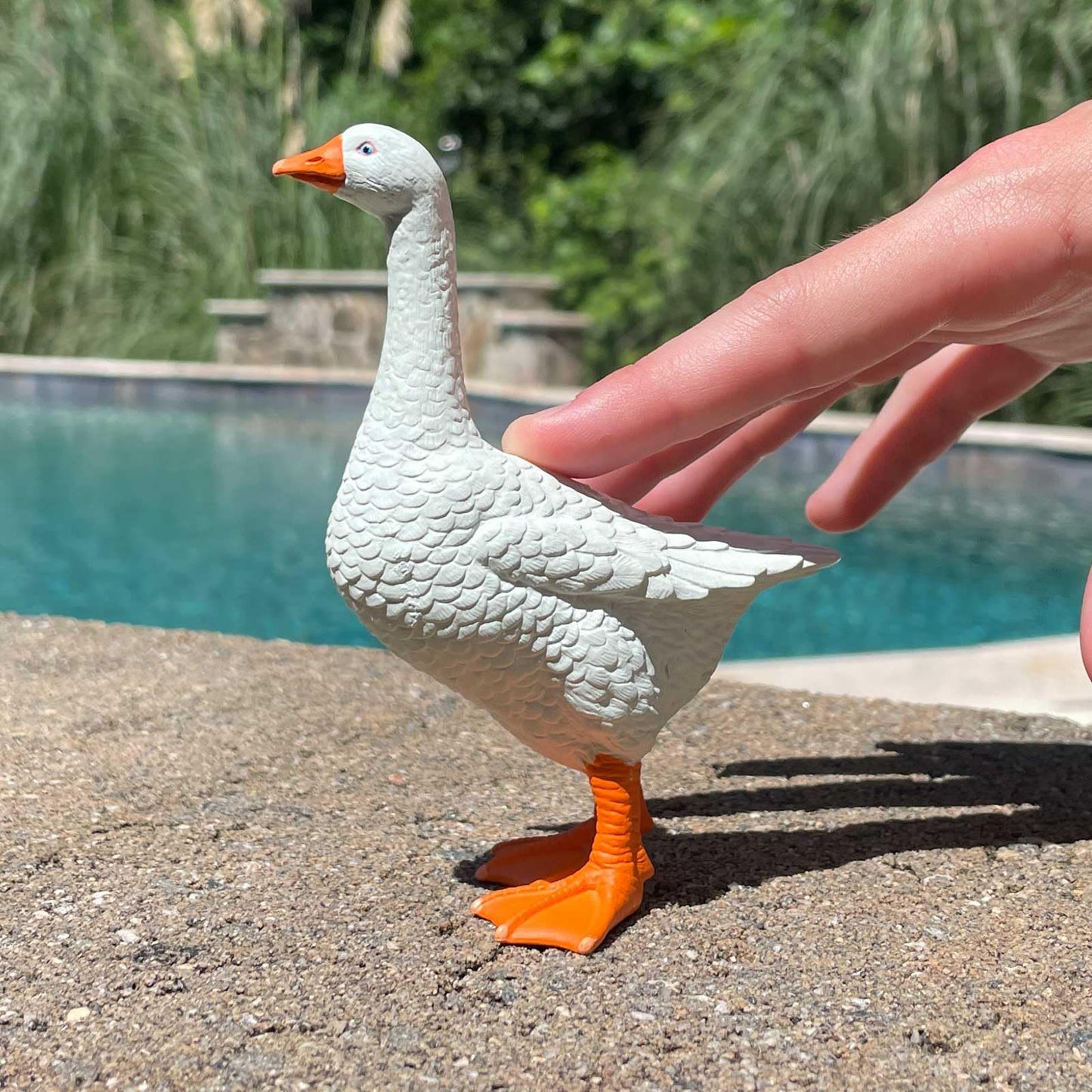 Safari Ltd. Goose Figure - Realistic 4.5" Toy Bird Model - Educational Toy for Boys, Girls, and Kids 3+
