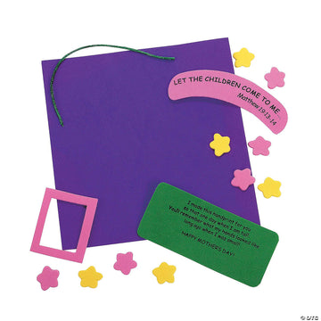 Fun Express Mother's Day Hand Keepsake Craft Kit - Makes 12 - DIY Craft Gifts from Kids to Mom