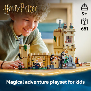 LEGO Harry Potter Hogwarts Castle: Flying Lessons Building Toy - Kids Wizard Toy for Boys and Girls, Harry Potter Fans, Ages 9+ - Gift Idea