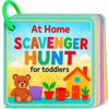 Tiny Mind Club Indoor Scavenger Hunt Cards for Toddlers Ages 3-5, Screen-Free Montessori Learning Game & Educational Flash Cards, At-Home Activity, 20