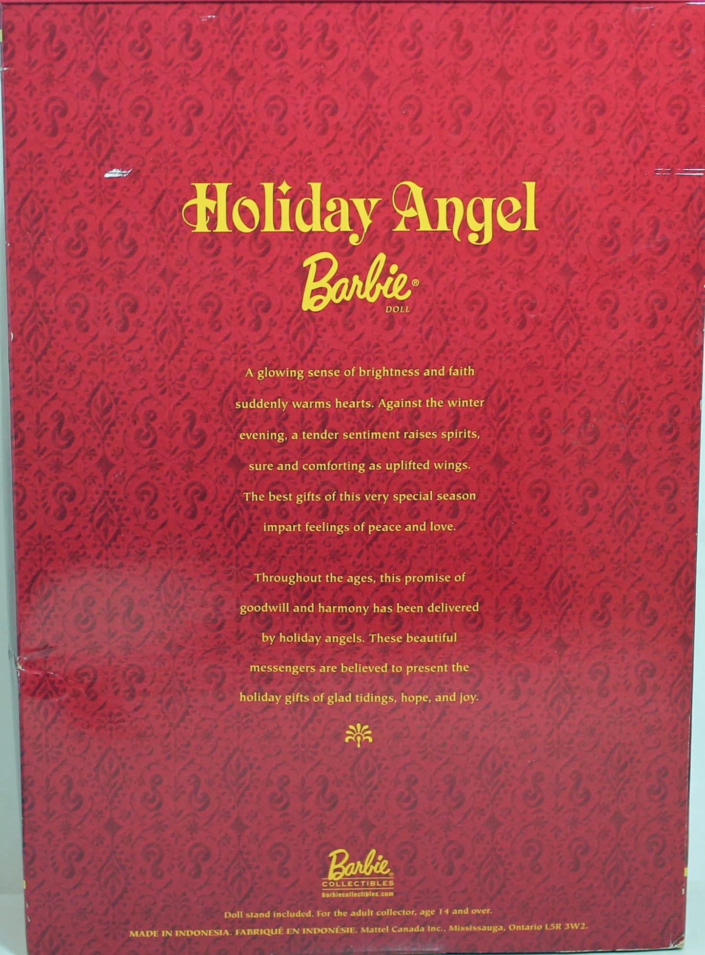 2001 Holiday Angel Barbie #2