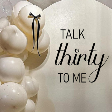 CIEQR Talk Thirty to Me Decal
