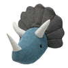 MON AMI Triceratops Stuffed Animal Head Wall Mount, Kids Bedroom Décor