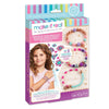 Make It Real: Bedazzled! Charm Bracelets Kit - Blooming Creativity - Create 3 Unique Bracelets, 104 Pieces, Includes Play Tray, All-In-One, DIY
