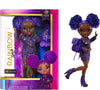 Rainbow High Jr High Series 2 Krystal Bailey- 9" Purple Posable Fashion Doll with Designer Accessories and Open/Close Backpack. Great Toy Gift for