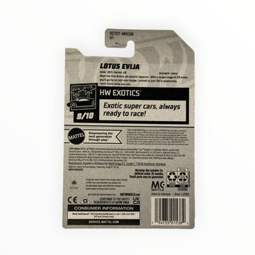 Hot Wheels Lotus Evija