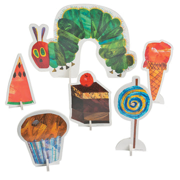 Fun Express Very Hungry Caterpillar Centerpiece Set - Colorful Party Décor for Birthday Celebrations - Fun & Whimsical Design for Kids Parties Perfect