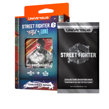 UniVersus: Street Fighter 6 Challenger Series Display - Ryu & Luke