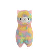 AngelGift Cuddly Soft Stuffed Toy 7" Llama Rainbow Alpaca Doll Lamb Stuffed Animal Toys Kids' Plush Pillow Cushion Fiesta Toy Graduation Valentine's