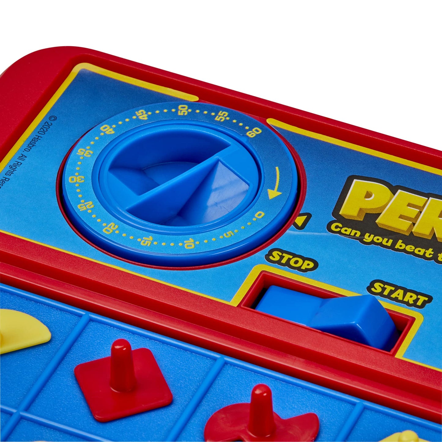 Hasbro Gaming Perfection Plus 2-Player Duel Mode Popping Shapes and Pieces Ages 5 and Up, Easter Gifts for Kids (Amazon Exclusive)