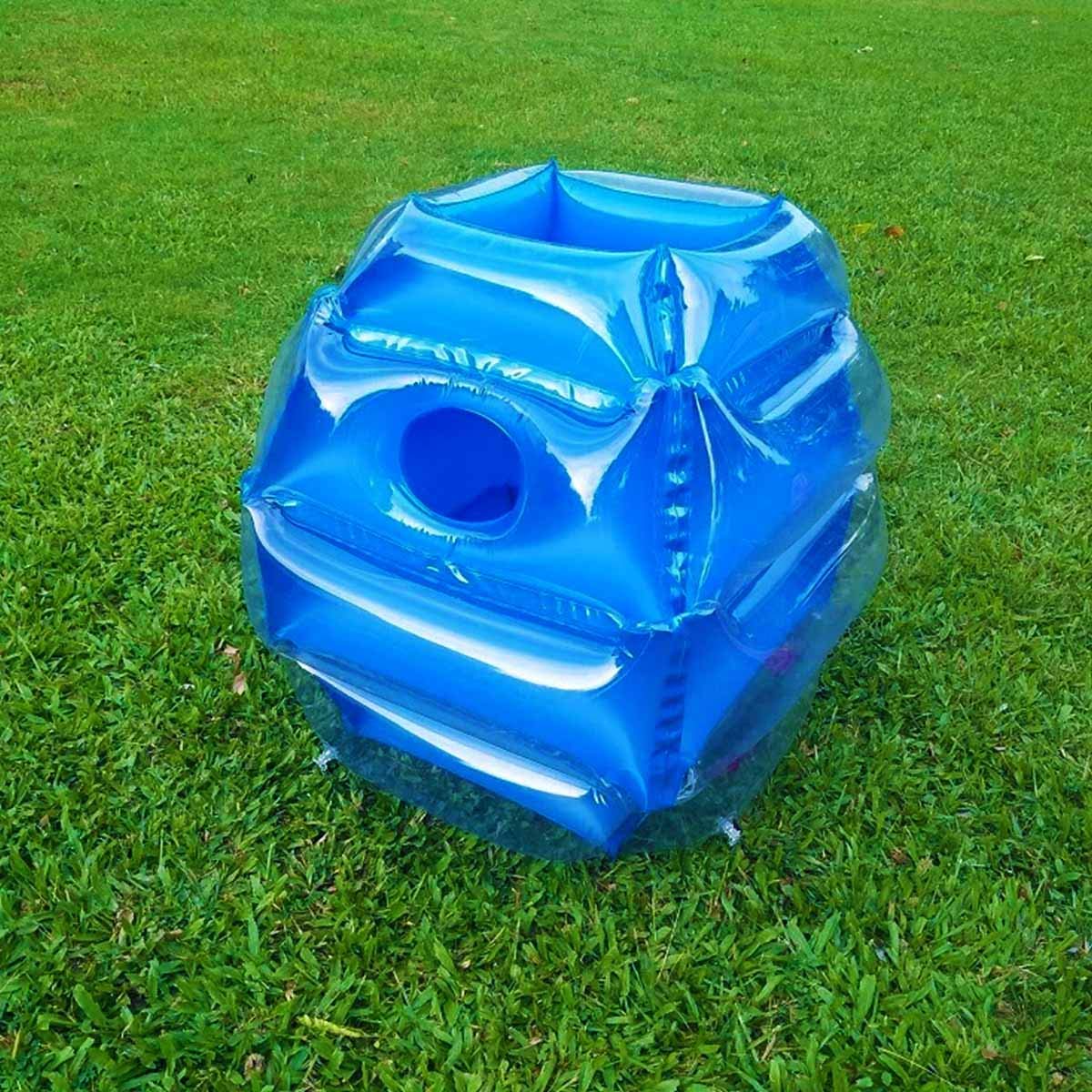 2 Pack inflatable bumper for kids, bumper bounce ball for Kids, kid sumo Balls, Lawn game ball for child outdoor team gaming play for 3-12 ages (24