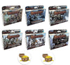 Pathfinder Bundle of All 6 Adventure Card Game Rise of The Runelords Expansion Decks Plus 2 Treasure Chest Buttons