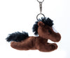 The Petting Zoo Horse Stuffed Animal Plushie, Gifts for Kids, Backpack Clips Animals, Brown Horse Plush Toy, 5 inches