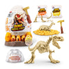 Robo Alive Fossil Find Amber Adventure (T-REX) by ZURU, Surprise Unboxing and Dinosaur Toy for Boys