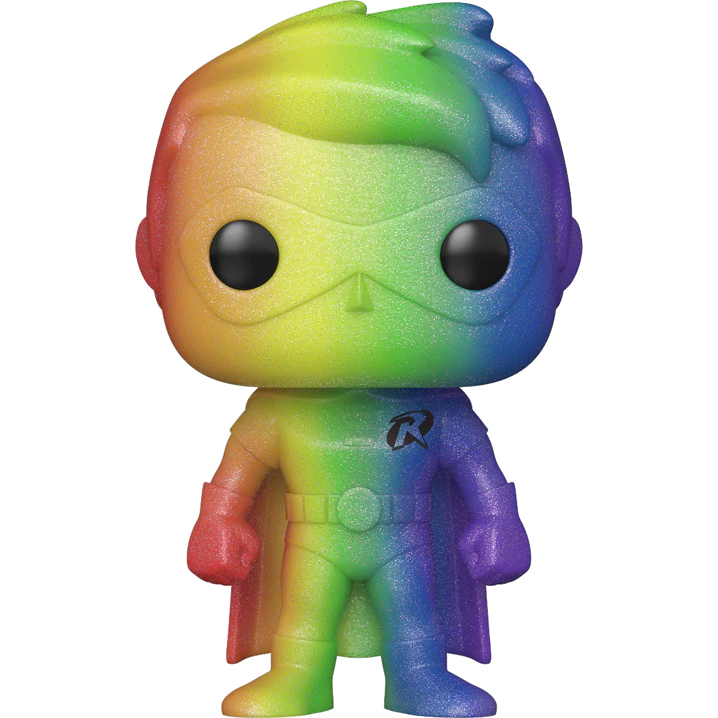 Funko Robin: P o p ! Heroes Vinyl Figurine Bundle with 1 Compatible 'ToysDiva' Graphic Protector (153-65896 - B)