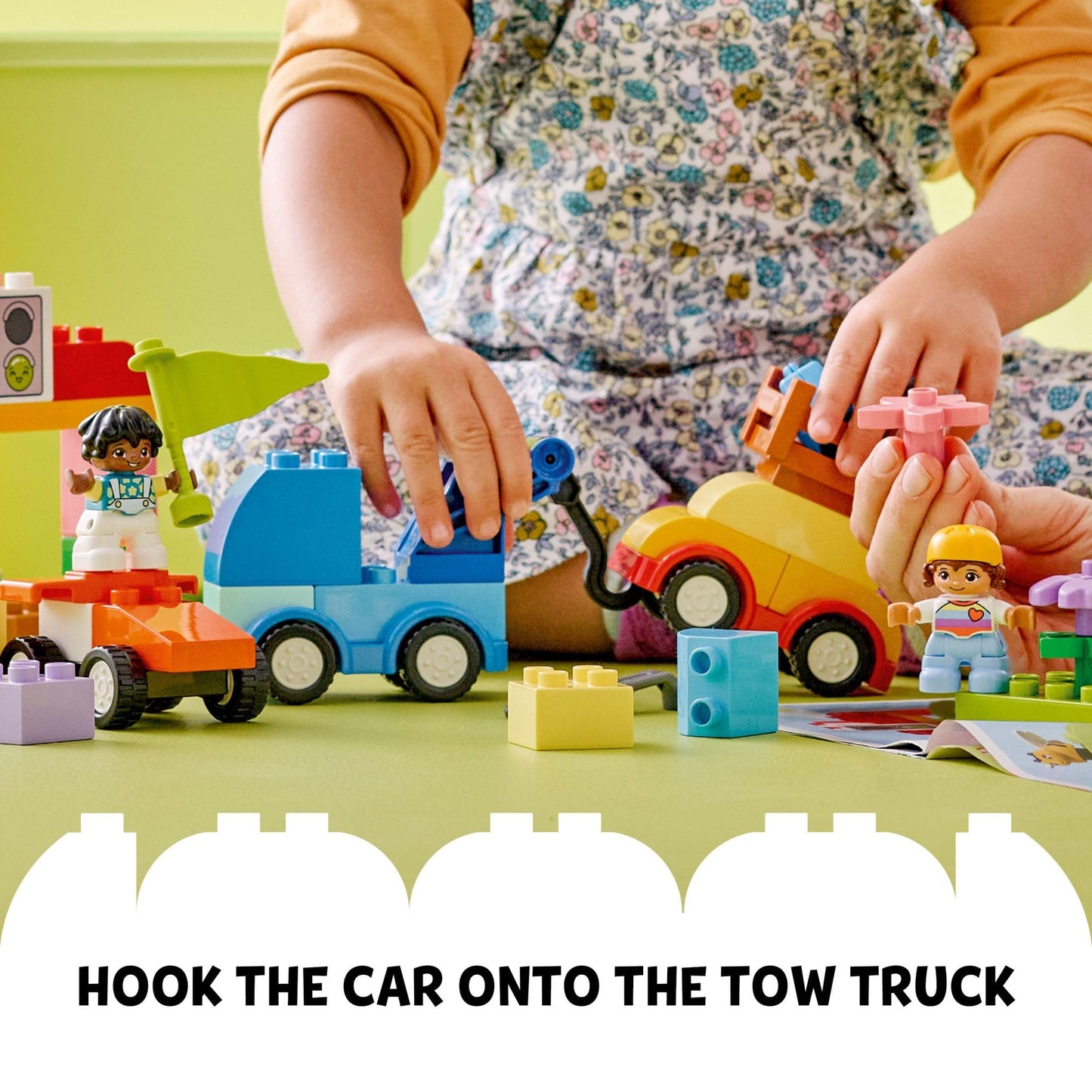 LEGO DUPLO Classic Cars and Trucks Brick Box Building Blocks - Learning & Educational STEM Toys for Toddlers, Ages 1.5+ Years - Develops Fine Motor