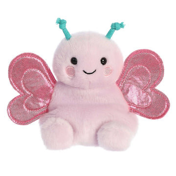 Aurora® Adorable Palm Pals™ Petunia Butterfly™ Stuffed Animal - Fun Collectible Plush for Kids and Adult Collectors - Perfect for Decorating Rooms