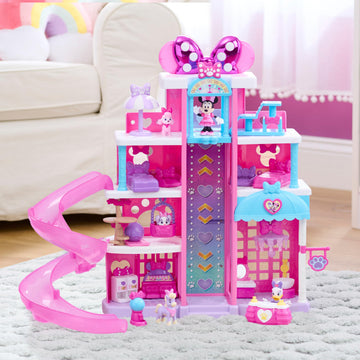 Just Play Disney Jr. Minnie Mouse Pet Hotel 20" (23 Piece) - Ages 3+