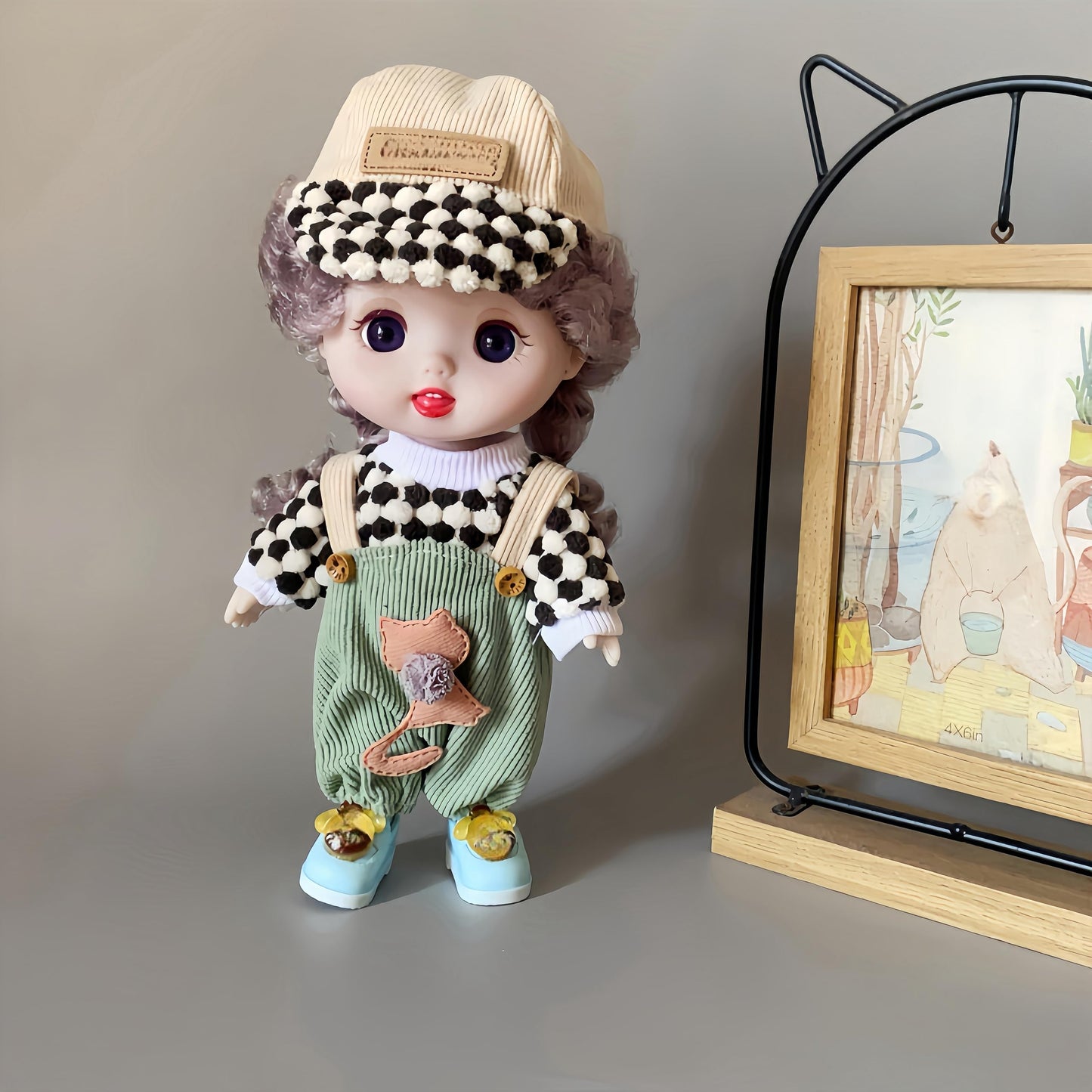 YHYQiFei 1/8 Bjd Doll,Ball Jointed Doll,Fashion Dolls,9 inch Vinyl SD Doll,Collectable Action Figure The Best Gift Set (K)