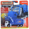 Matchbox Truck With Moving Parts, Working Rigs Toy Truck, 1:32 Scale, Blue, 3+