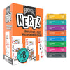 Bicycle Nertz Card Game (Solitaire) , 8 Decks of Jumbo Index Playing Cards, Fast-Paced Multiplayer Family Card Game for Kids and Adults, Classic