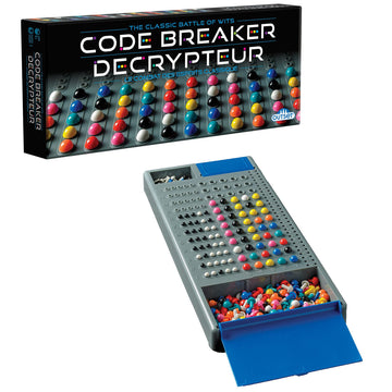 Outset Media Code Breaker - The Classic Battle of Wits, Logic & Deduction Head-to-Head, Strategy Code Creating & Cracking Peg Game, Outset Media, Ages