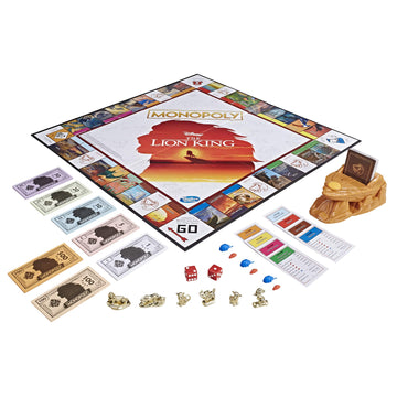 Monopoly Game Disney The Lion King Edition Family Board Game