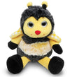 DolliBu Sitting Bee - Soft Realistic Stuffed Animal, Cute Insect Plush Toy for Boys & Girls, Adorable Gift for Baby, Kids & Adults - 7 Inches