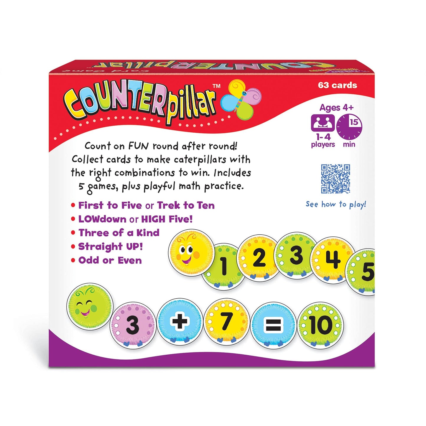 Trend Enterprises COUNTERpillar, Inc. - Family-Friendly Card Games