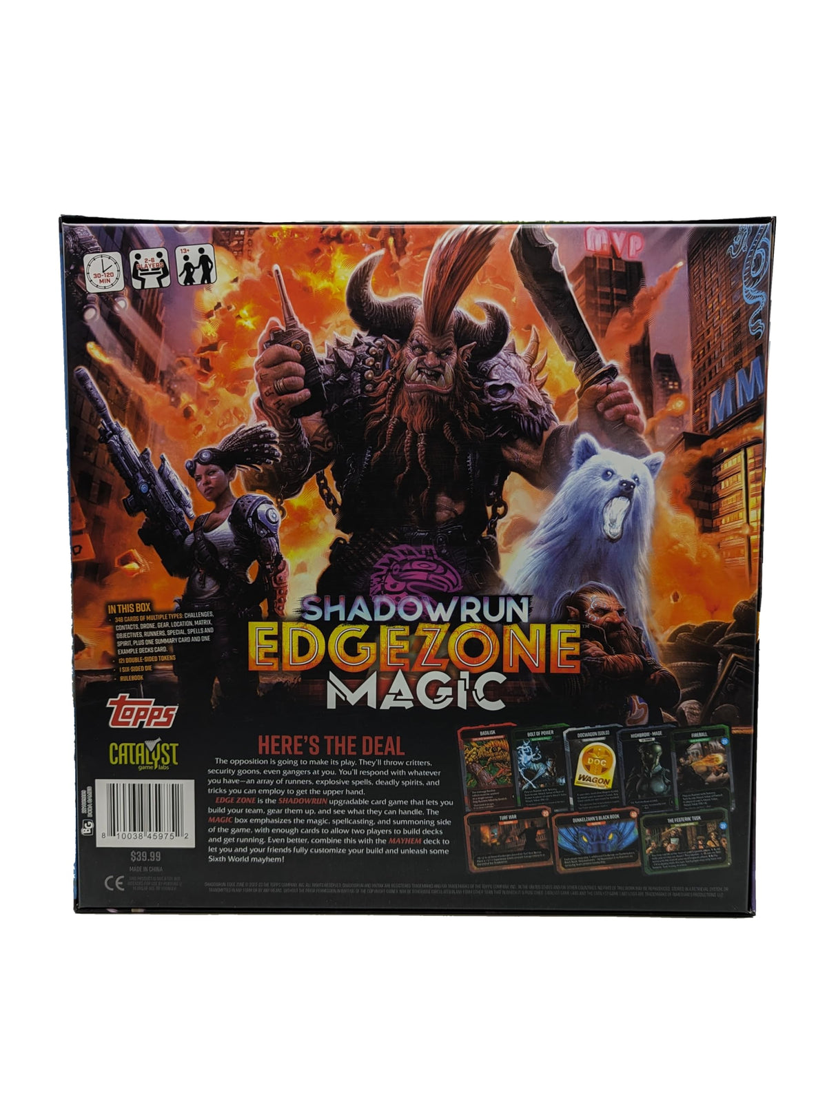 Shadowrun Edge Zone Magic Deck by Catalyst Game Labs, CCG/TCG Board Game