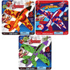 JA-RU Marvel Foam Glider Toy. Launching Airplane Toy For Kids. Glides & Dives High. (Pack of 3) with Spiderman, Hulk, & Iron Man. Classroom Prize, Gag