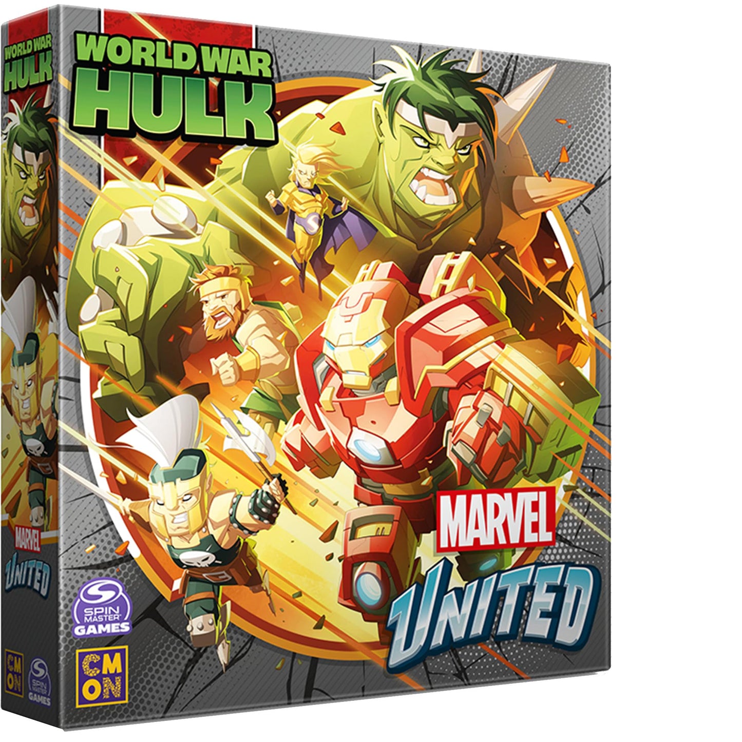 CMON Marvel United: World War Hulk Expansion - Tabletop Miniatures Strategy Game, Cooperative Superhero Game for Kids & Adults, Ages 14+, 1-5 Players