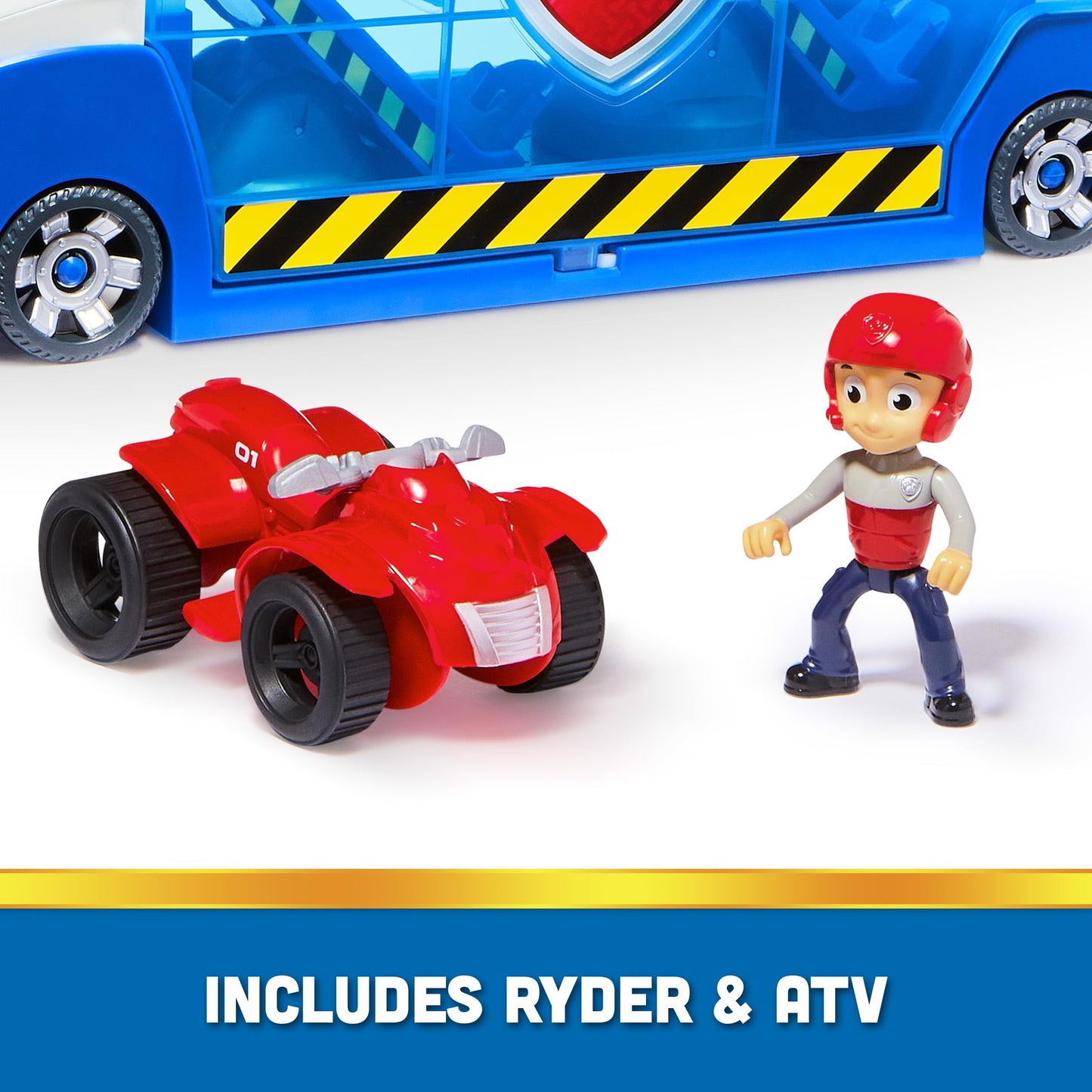 Paw Patrol - Paw Patrol - Patrol Truck 3.0 - Interactive Truck with Sounds & Lights - Collectible Car Figure - Paw Patrol Toy - Children's Car