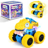 TQBYNJ 2-5 Years Old Boys Dinosaur Toy, Push and Pull Friction Dinosaur Monster Truck, Suitable for Preschoolers, Birthday, Easter, Halloween Party
