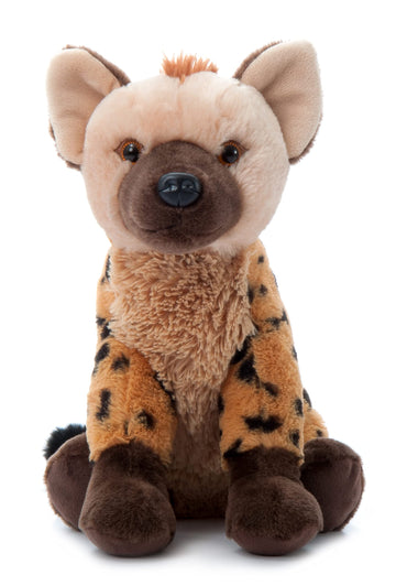 The Petting Zoo Hyena Stuffed Animal, Gifts for Kids, Wild Onez Zoo Animals, Hyena Plush Toy 12 inches