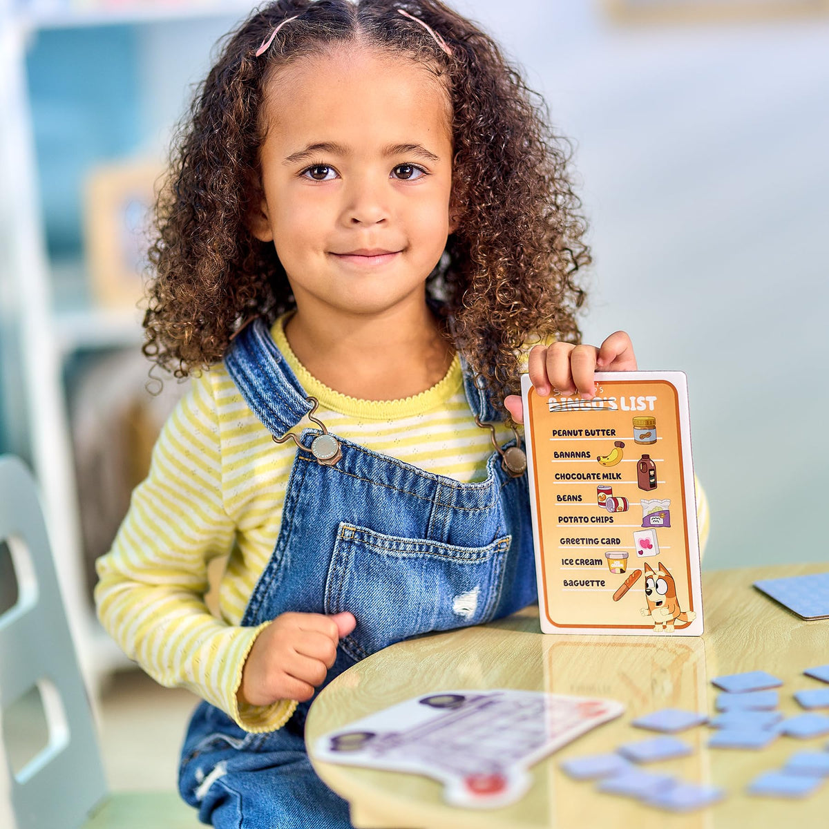Bluey Shopping List Game, Memory & Matching Supermarket Game