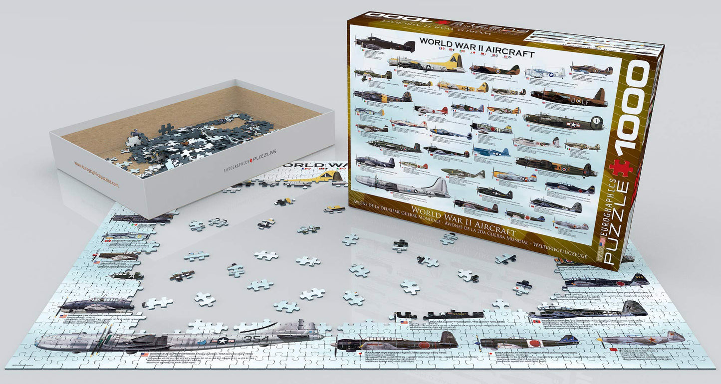 World War II Jigsaw Puzzle - 1,000 pieces