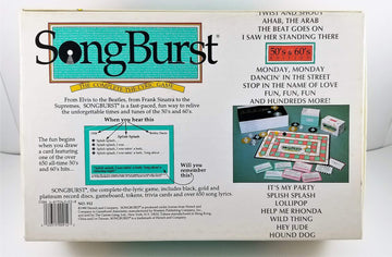 Song Burst (The Complete the Lyric Game)