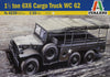 WC62 1-1/2-Ton 6x6 Cargo Truck 1/35 Italeri