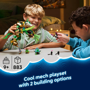 LEGO DREAMZzz Fox Guardian Mech Building Toy for Boys & Girls - Pretend Play Set for Kids, Ages 9+ - W/2 Build Options, 3 Minifigures, & 3 Creatures