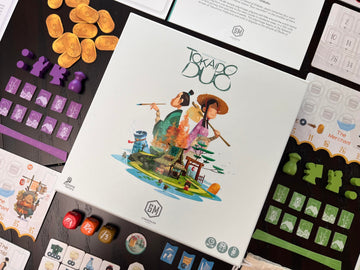 Stonemaier Games: Tokaido Duo by Antoine Bauza | A Zen Strategy Board Game About Traveling in Japan for Adults & Family | Visit Shrines, Share Lovely