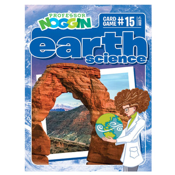 Outset Media Professor Noggin's Earth Science Trivia Card Game - an Educational Based Card Game for Kids - Trivia, True or False, and Multiple Choice
