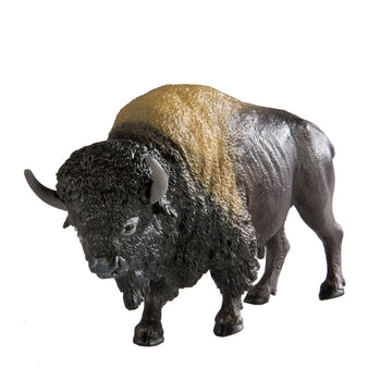 Safari Ltd Wild Safari North American Wildlife - Bison - Realistic Hand Painted Toy Figurine Model - Quality Construction From Safe and BPA Free