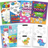 Elfew 6 Pack How to Draw Books for Kids, Small Coloring Books for Kids Ages 4-8, Activity Books for Kid,192 Cute Step-by-Step Drawing Stuff, Birthday