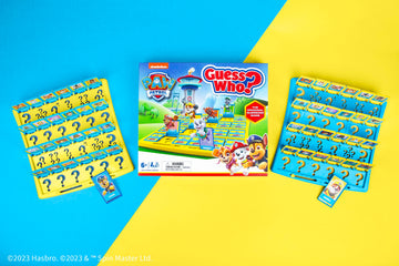 Guess Who? PAW Patrol Board Game, Featuring Chase, Rocky, Skye, and More, Officially Licensed Nickelodeon PAW Patrol Game, Family-Friendly Children's